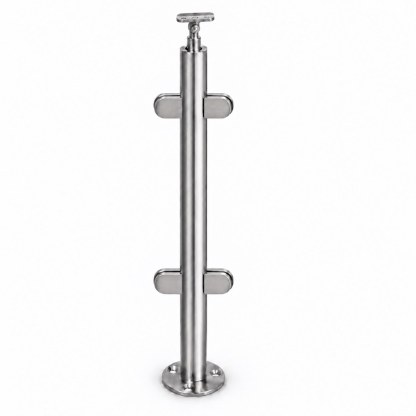 Poste con 4 clips inox HRD 1526 INTERMEDIO