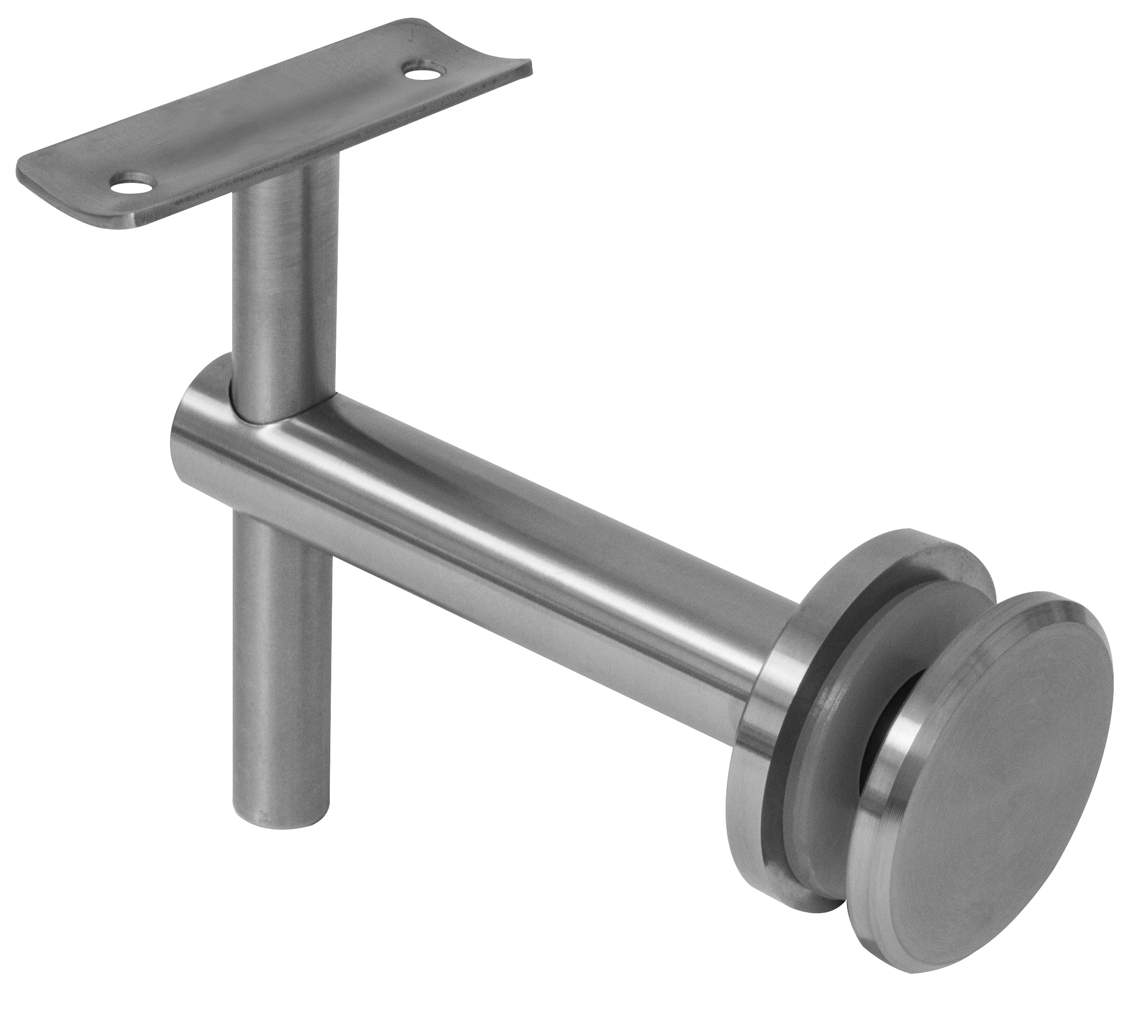 Soporte barandal ajustable HRD 1410 — vista técnica
