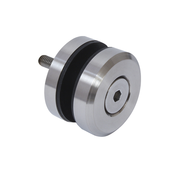 Botón 44mm. conector vidrio-muro. HRD 1302 — vista técnica