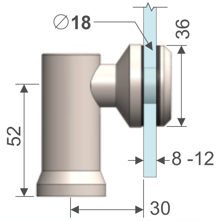 Pipeta Allen HRD 1103 — vista técnica