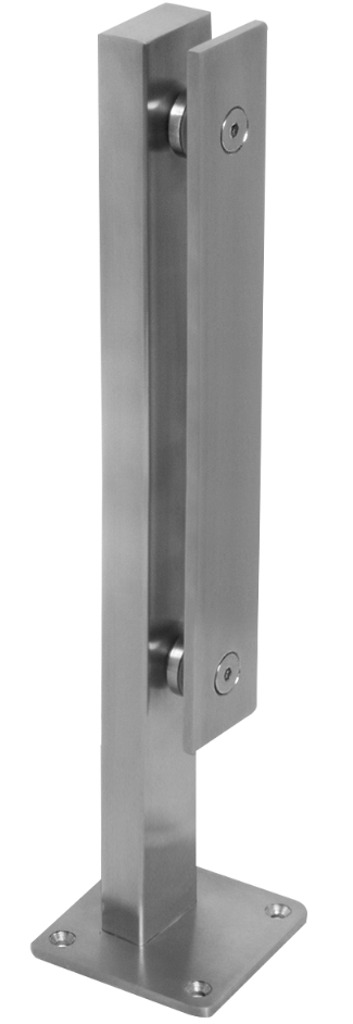 MiniPoste Rectangular HRD 1206 x 450 — vista técnica