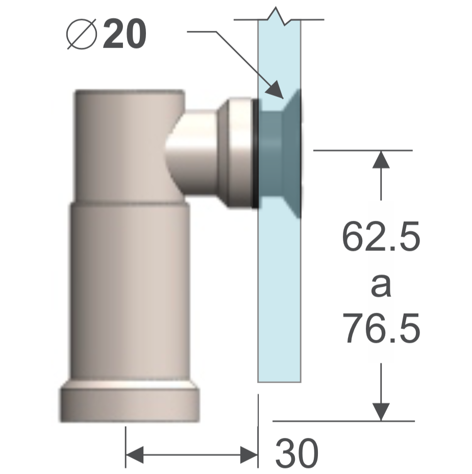 Pipeta Ajustable Roscada HRD 1112 — vista técnica