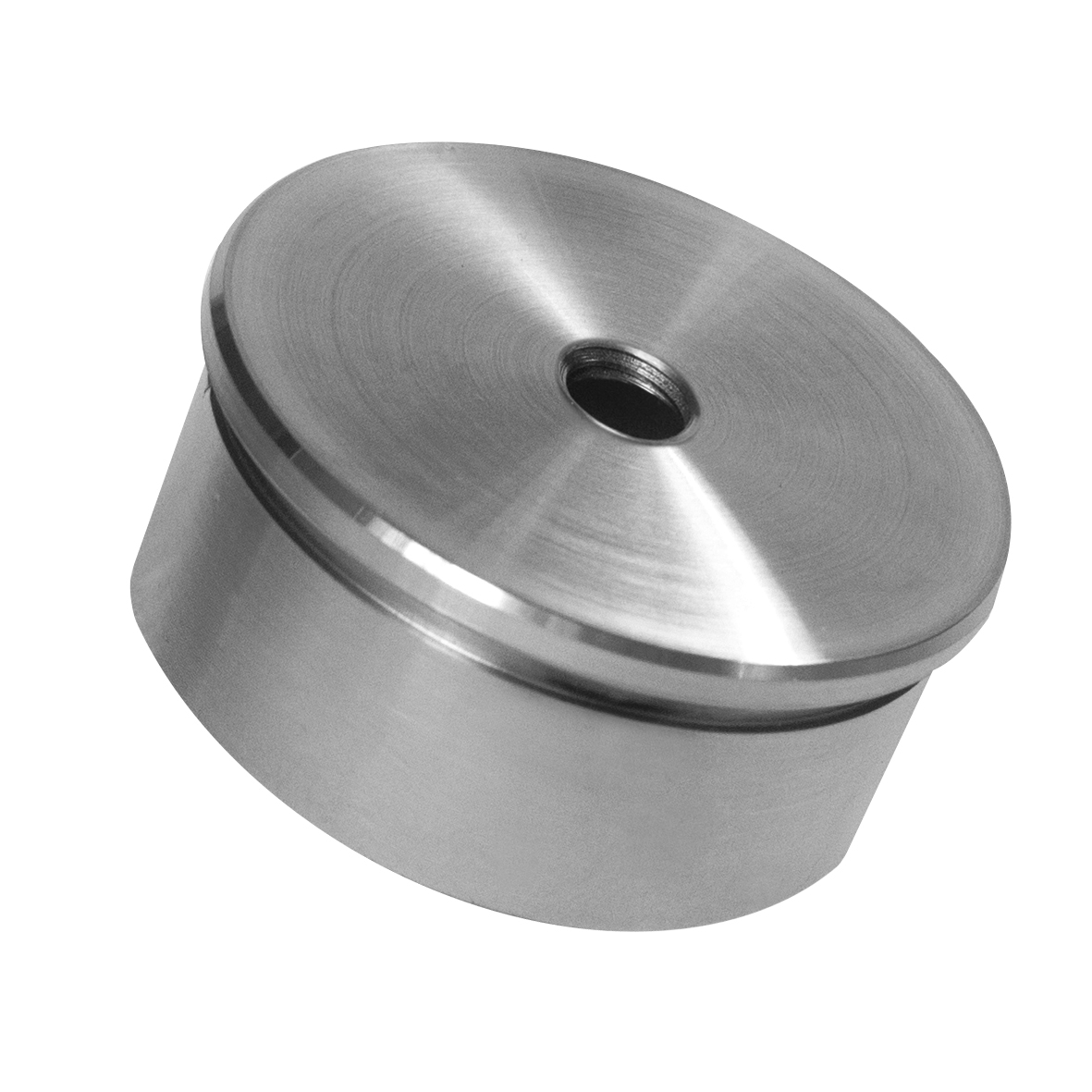 Tapon 2" para tubo roscada 3/8" HRD 1403 — vista técnica