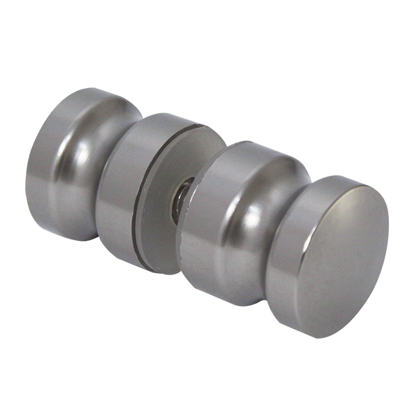 Pomo conector para vidrio HRD 1502 Acero Inox — vista técnica