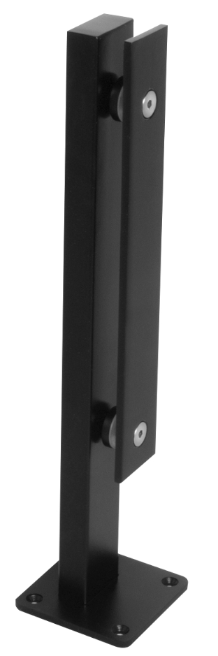 MiniPoste Rectangular HRD 1206 x 450 — vista técnica